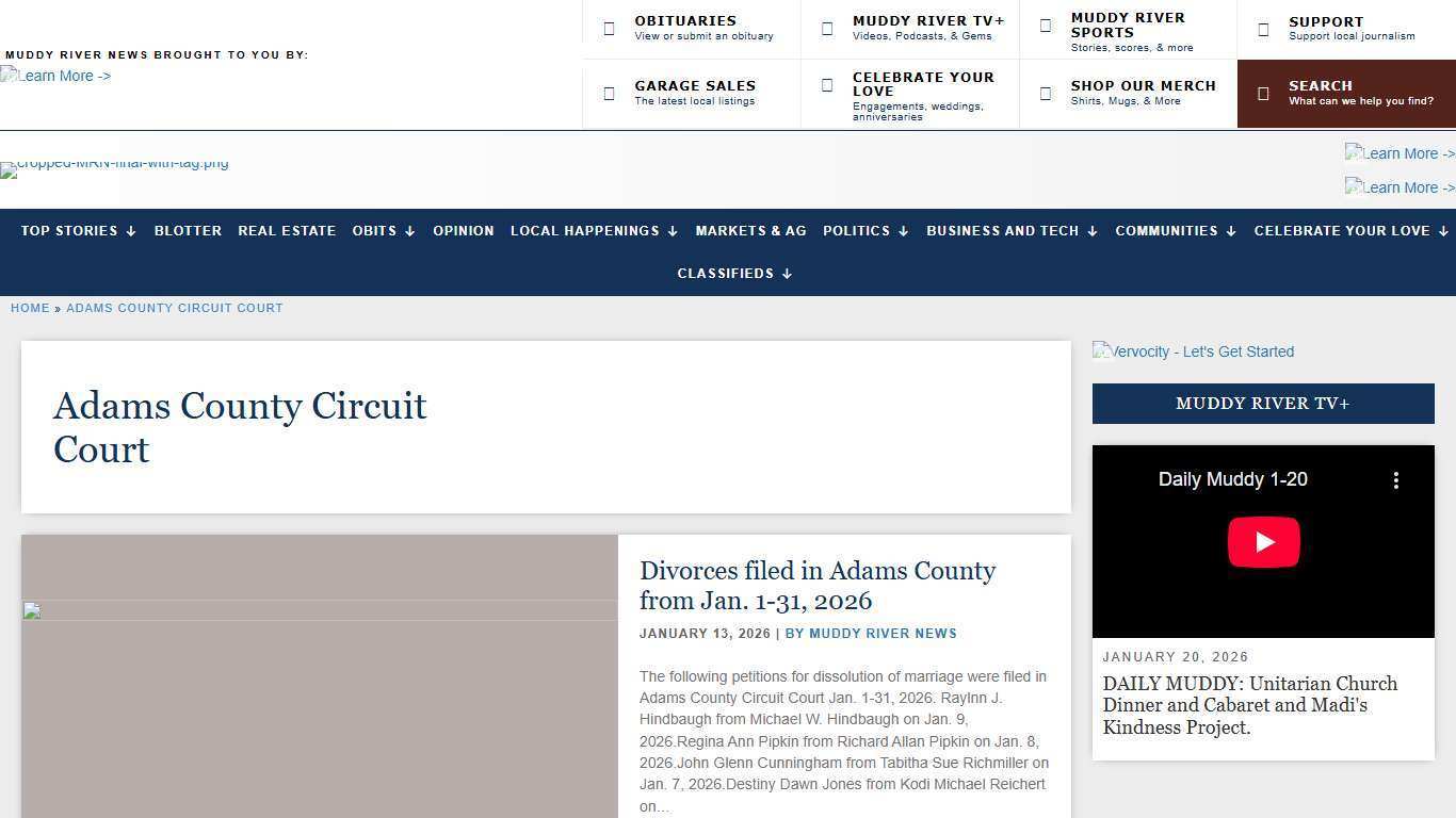 Adams County Circuit Court Archives – Muddy River News